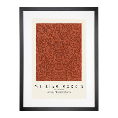 Acorns And Oak Leaves Print By William Morris Framed Print Main Image