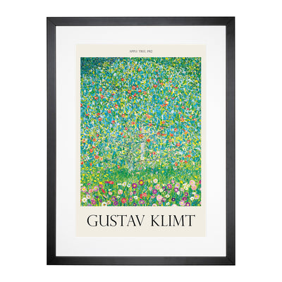 Apple Tree Print By Gustav Klimt Framed Print Main Image