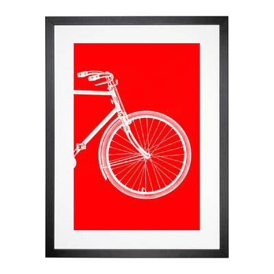 Bicycle Abstract No.2 Framed Print Main Image