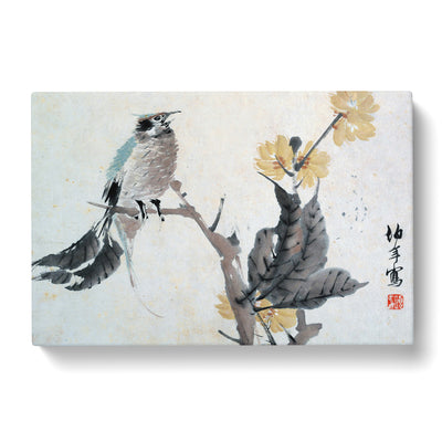 Bird Upon A Branch By Ren Yi Canvas Print Main Image