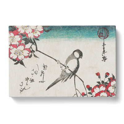 Bird & Cherry Blossom By Utagawa Hiroshige Canvas Print Main Image