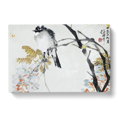Bird On A Tree By Jin Nong Canvas Print Main Image