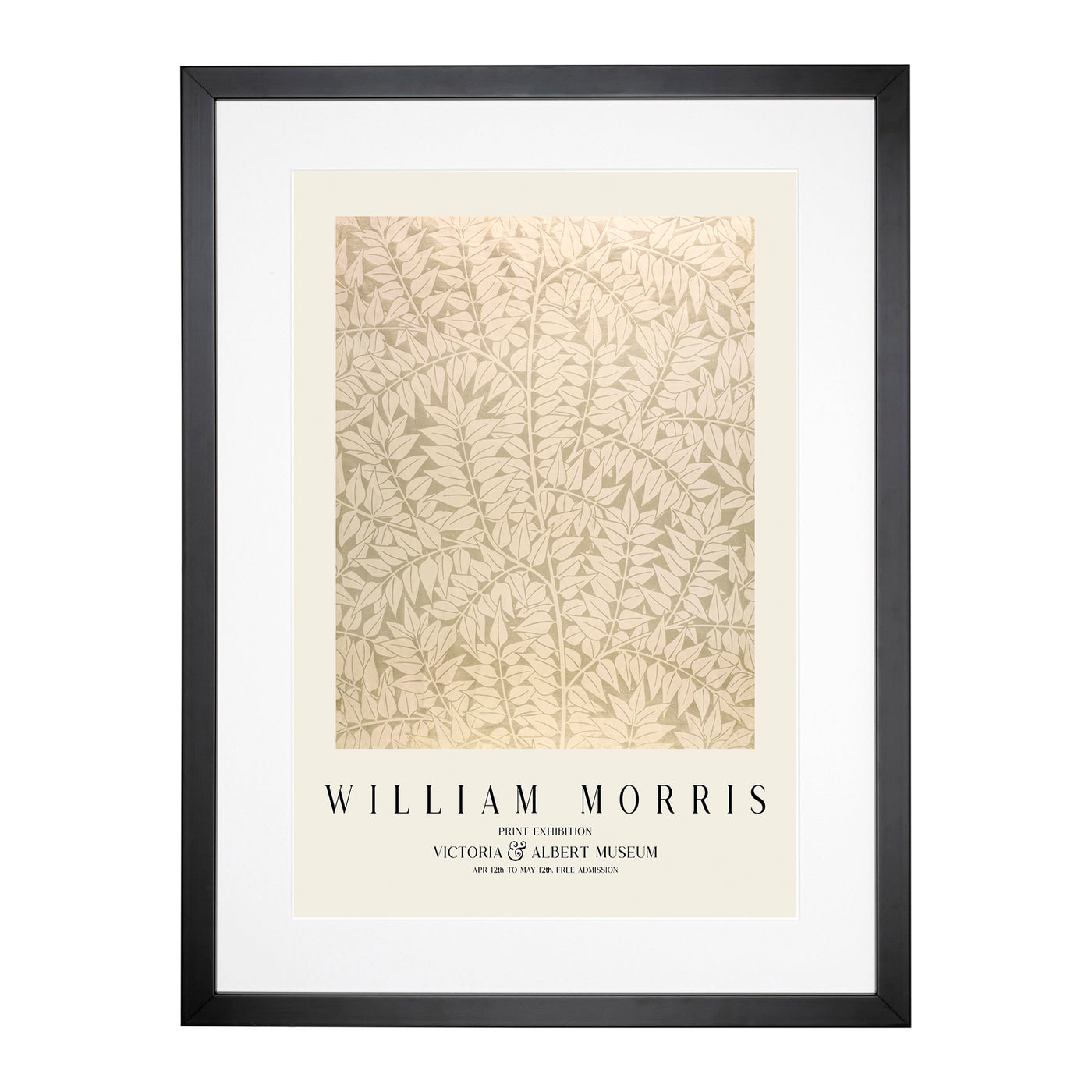 Branch Print By William Morris Framed Print Main Image
