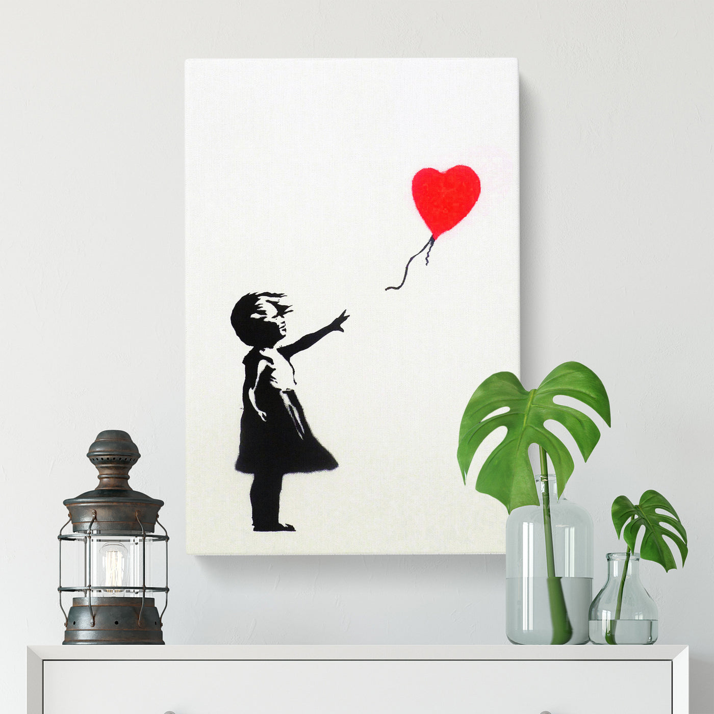 Girl With Red Balloon by Banksy