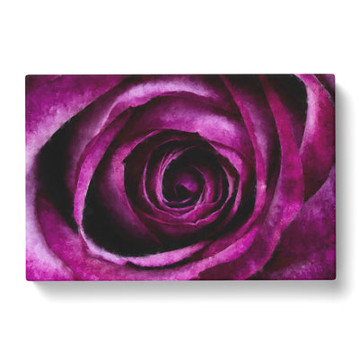 Purple Rose Flower Vol.2 Painting Canvas Print Main Image