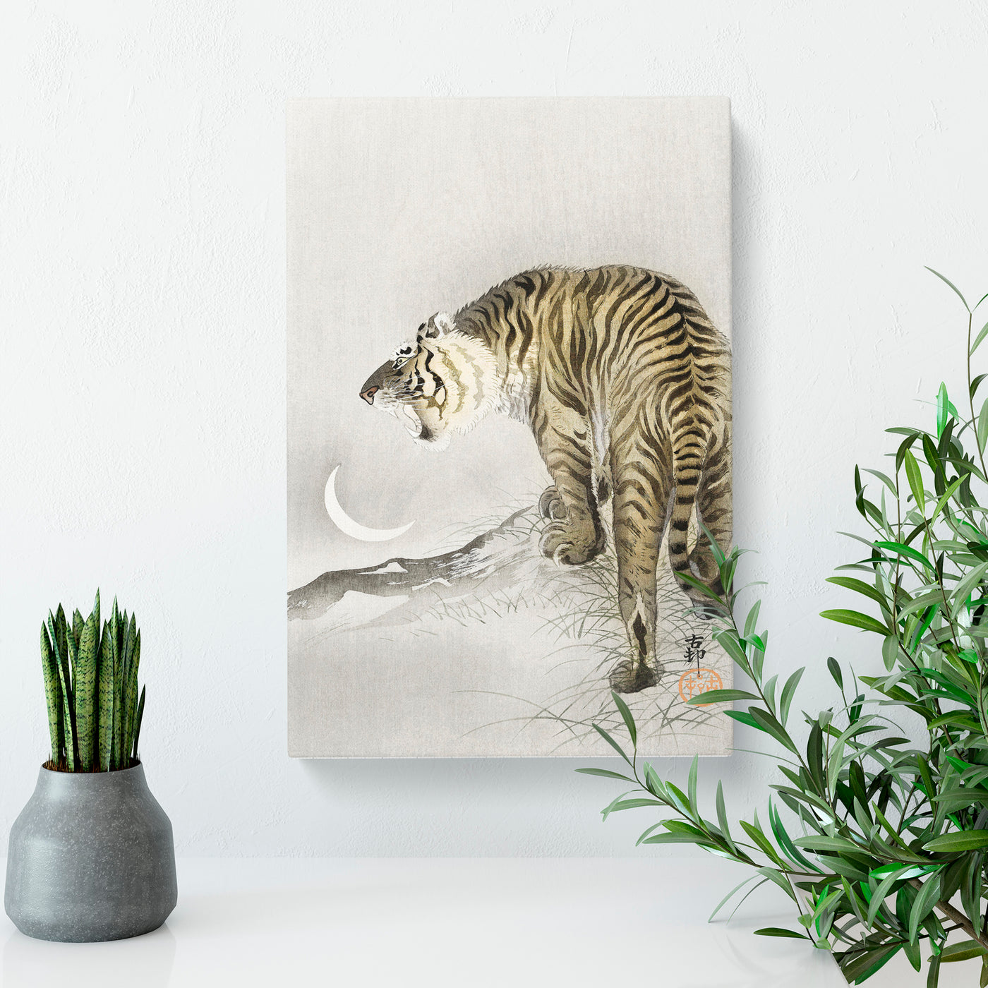 Roaring Tiger By Ohara Koson