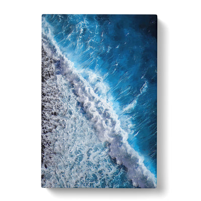 The Beauty Of The Ocean In Abstract Canvas Print Main Image