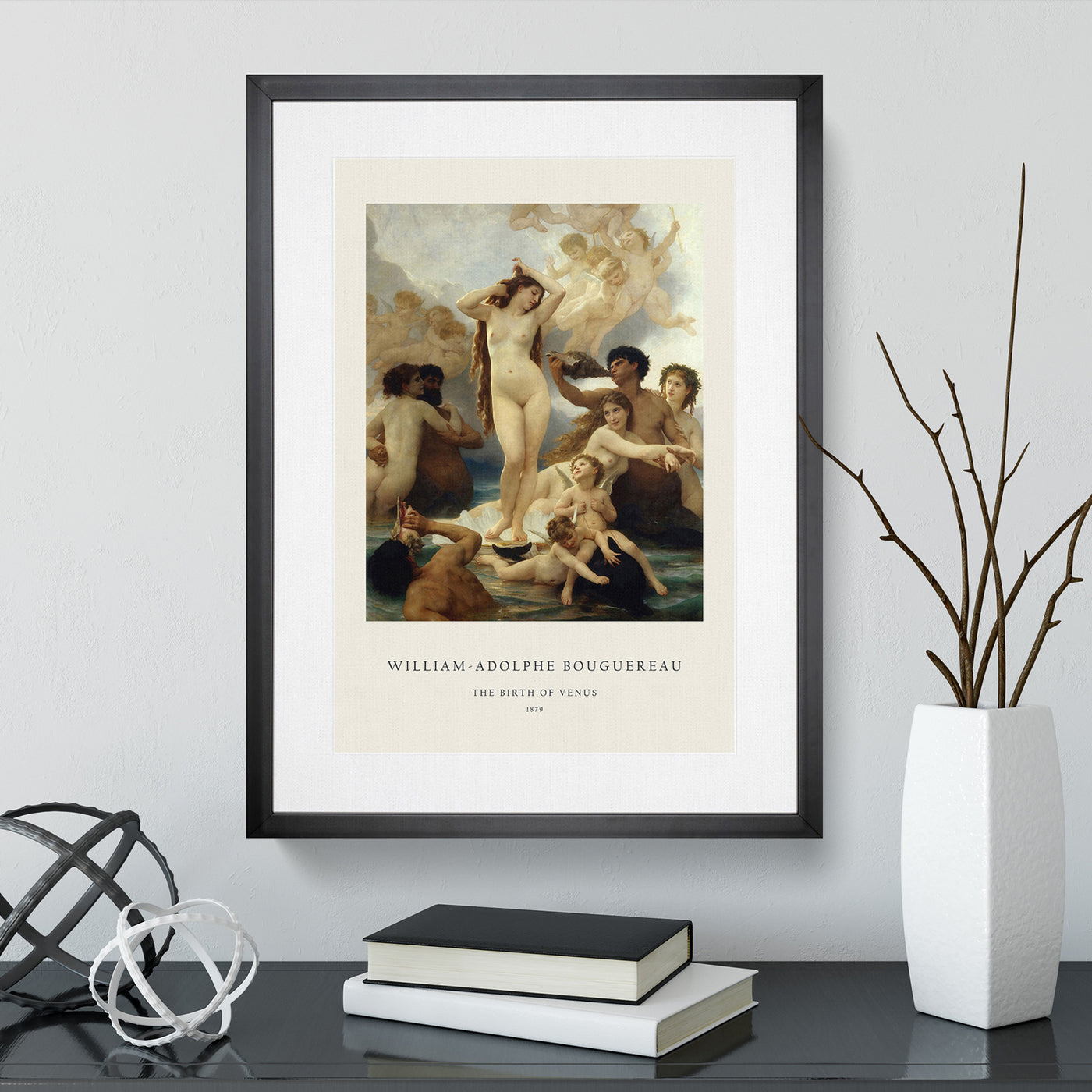 The Birth Of Venus Print By William-Adolphe Bouguereau