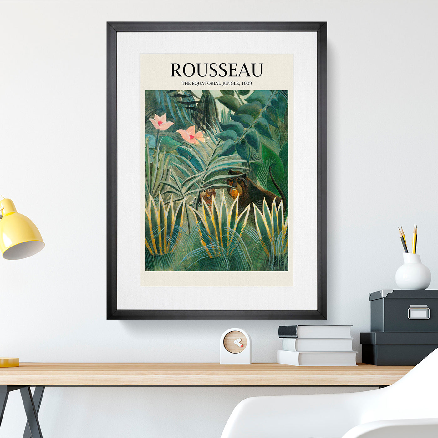 The Equatorial Jungle Print By Henri Rousseau