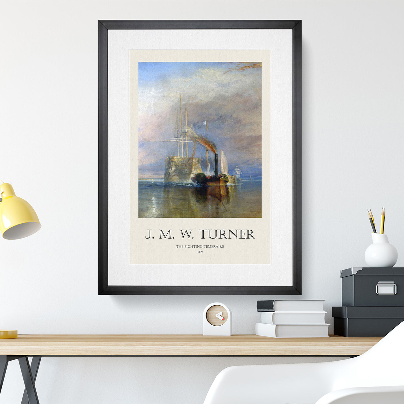 The Fighting Temeraire Print By Joseph-Mallord William Turner