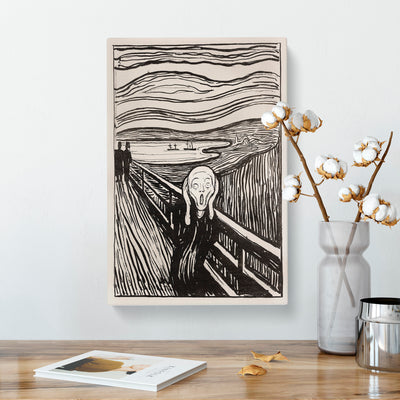 The Scream Sketch by Edvard Munch