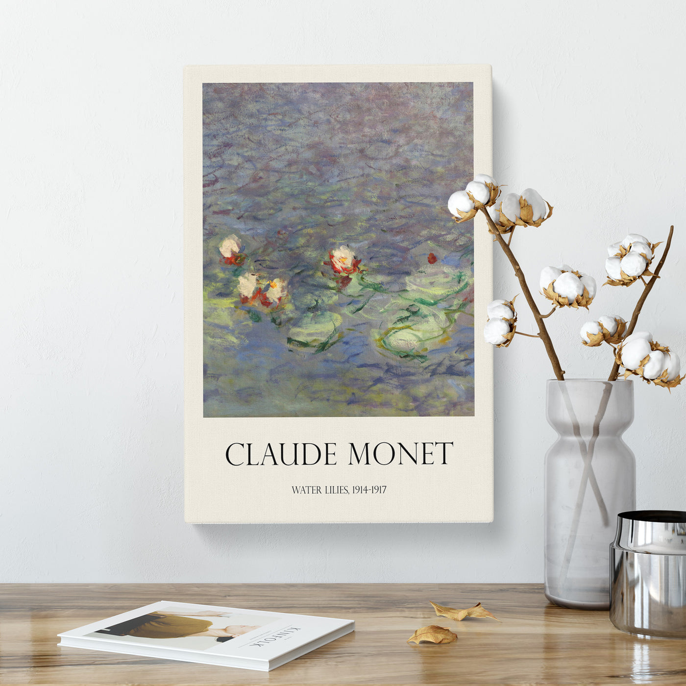 Water Lilies Lily Pond Vol.38 Print By Claude Monet