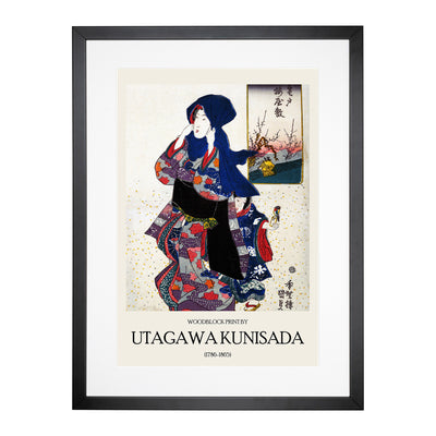 Women At The Plum Garden Print By Utagawa Kunisada Framed Print Main Image