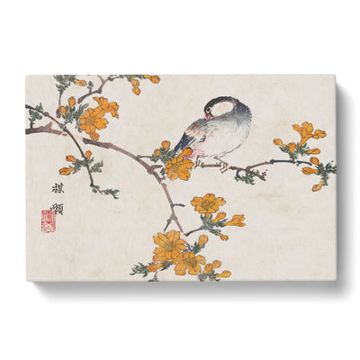 A Bird In A Blossoming Tree By Kono Bairei.Jpegcan Canvas Print Main Image