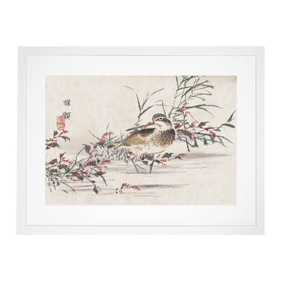 A Bird In The Water By Kono Bairei