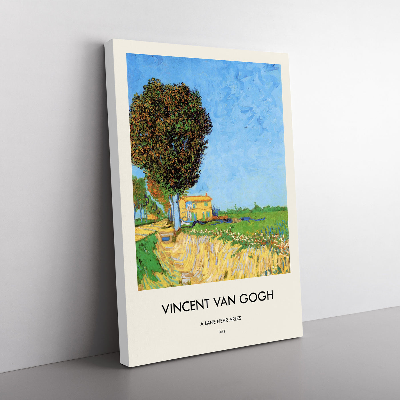A Lane Near Arles Print By Vincent Van Gogh
