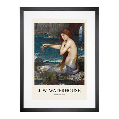 A Mermaid Vol.1 Print By John William Waterhouse Framed Print Main Image