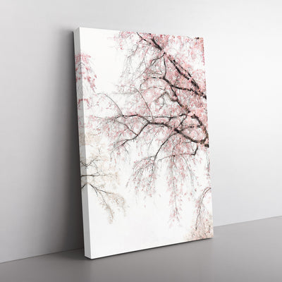 A Pink Cherry Blossom Tree Abstract