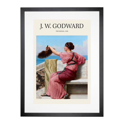 A Signal Print By John William Godward Framed Print Main Image