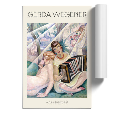 A Summers Day Print By Gerda Wegener