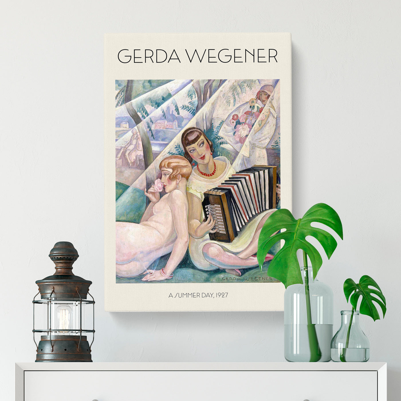 A Summers Day Print By Gerda Wegener