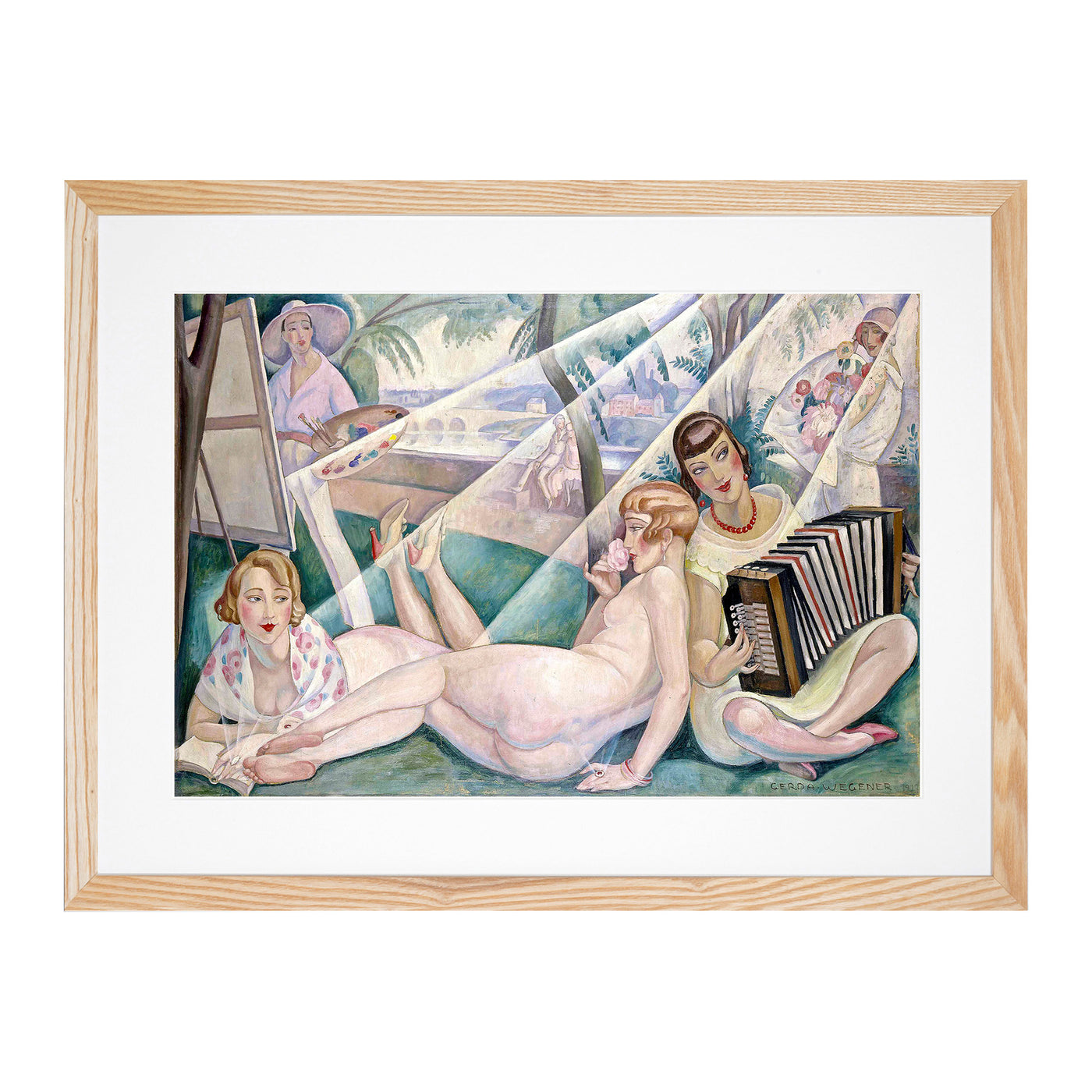 A Summers Day By Gerda Wegener