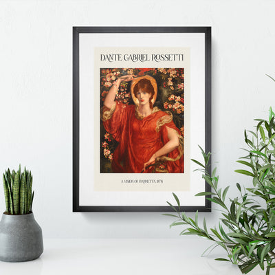 A Vision Of Fiammetta Print By Dante Gabriel Rossetti