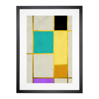 Abstract Lines Framed Print Main Image