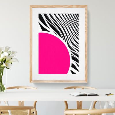 Abstract Zebra Lines No.1