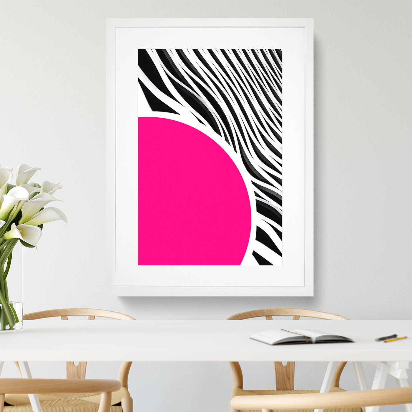 Abstract Zebra Lines No.1