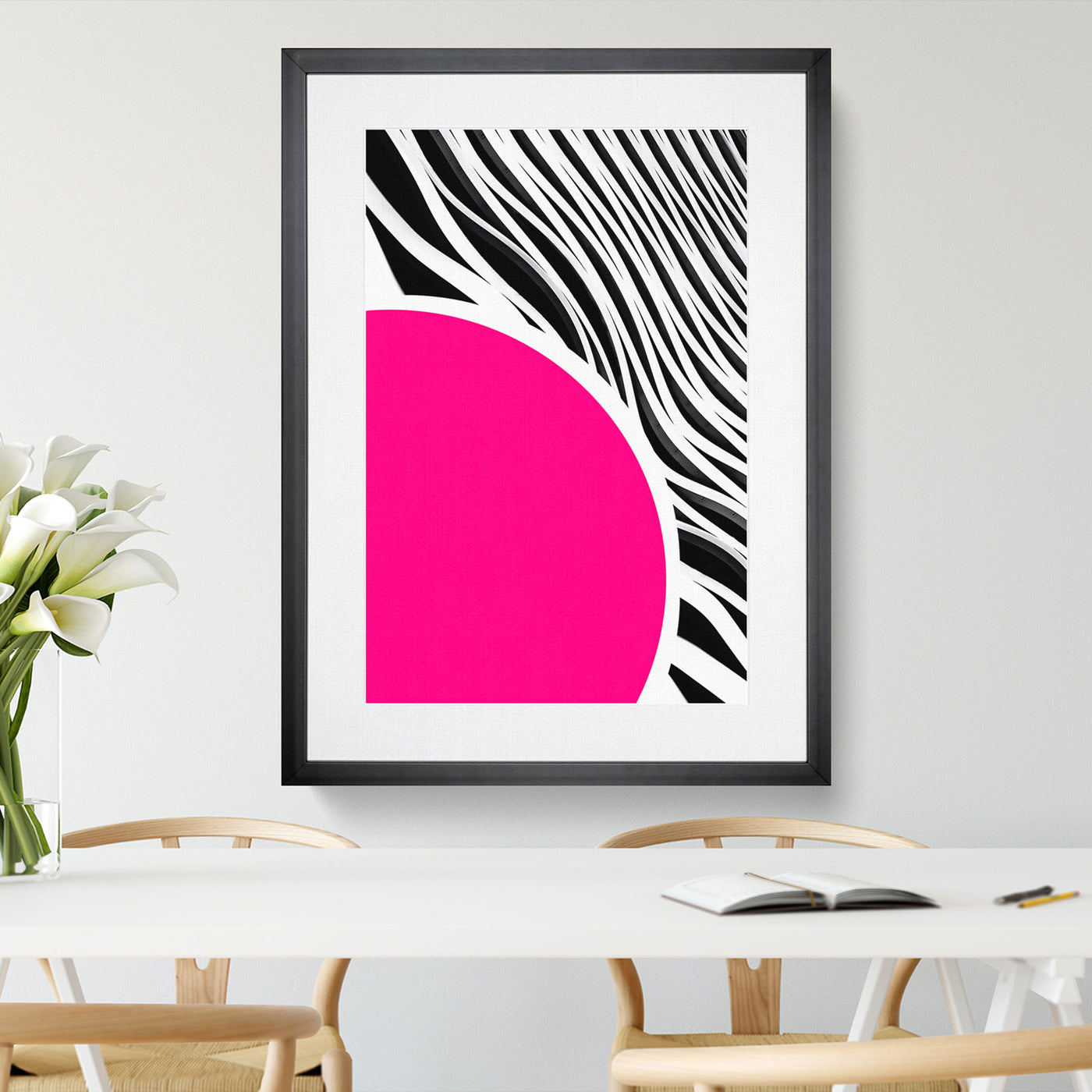 Abstract Zebra Lines No.1