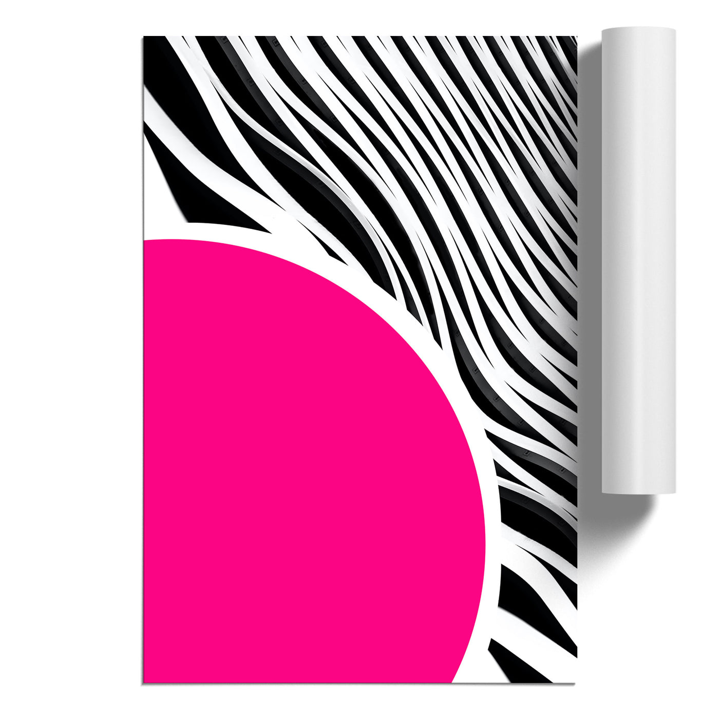 Abstract Zebra Lines No.1