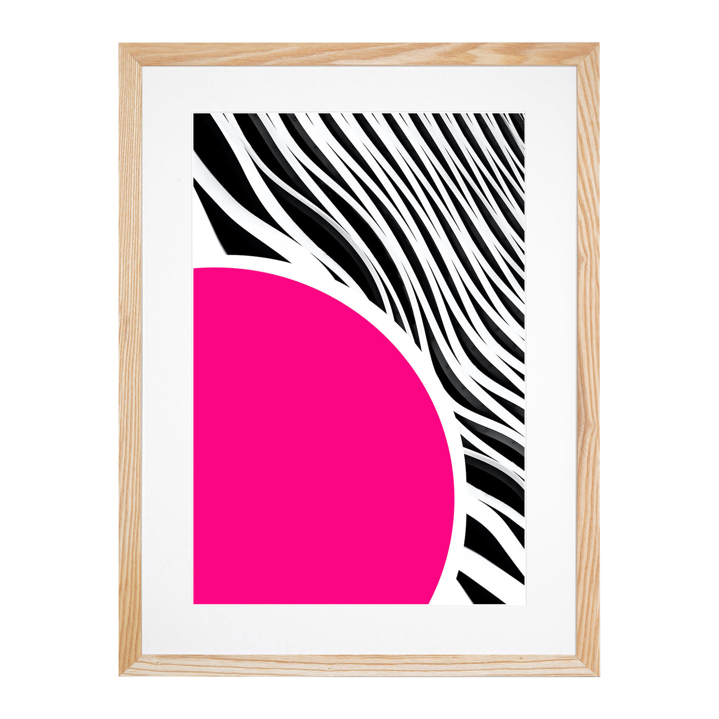 Abstract Zebra Lines No.1