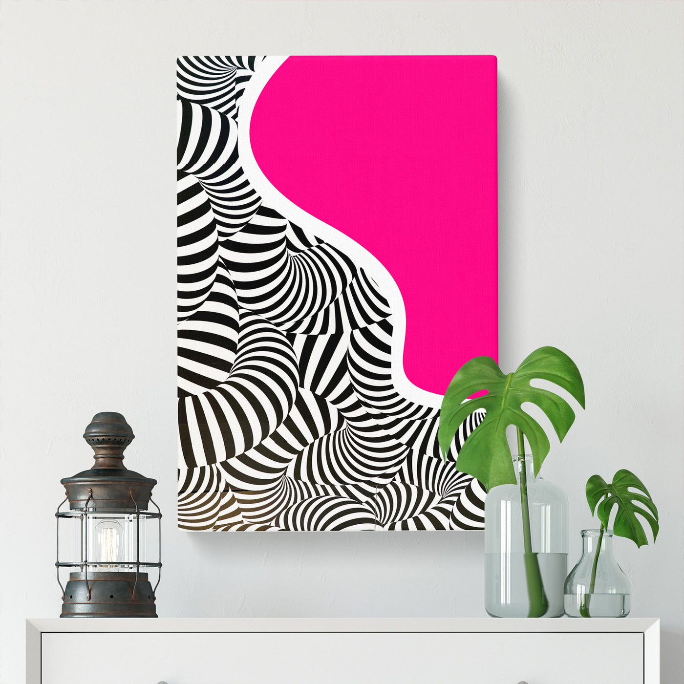 Abstract Zebra Lines No.2