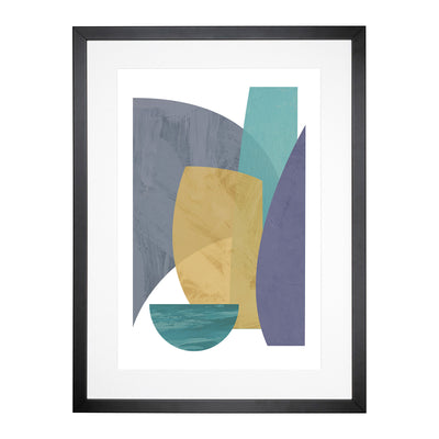 Abstract Forms Framed Print Main Image