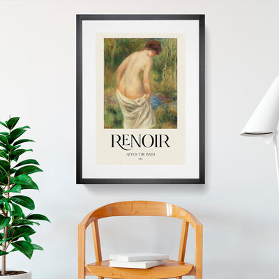 After The Bath Print By Pierre-Auguste Renoir