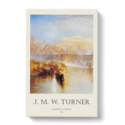 Agripina Print By Joseph-Mallord William Turner Canvas Print Main Image