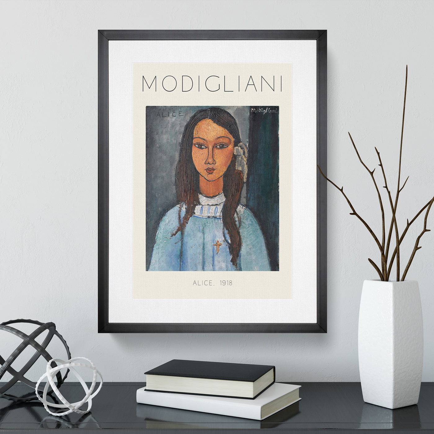 Alice Print By Amedeo Modigliani