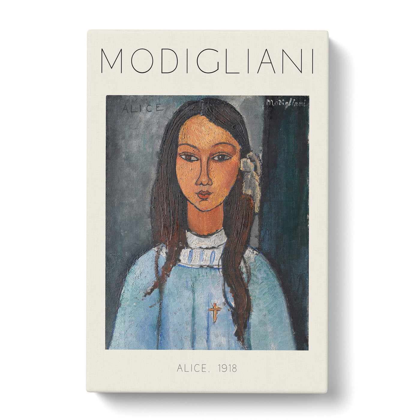 Alice Print By Amedeo Modigliani Canvas Print Main Image