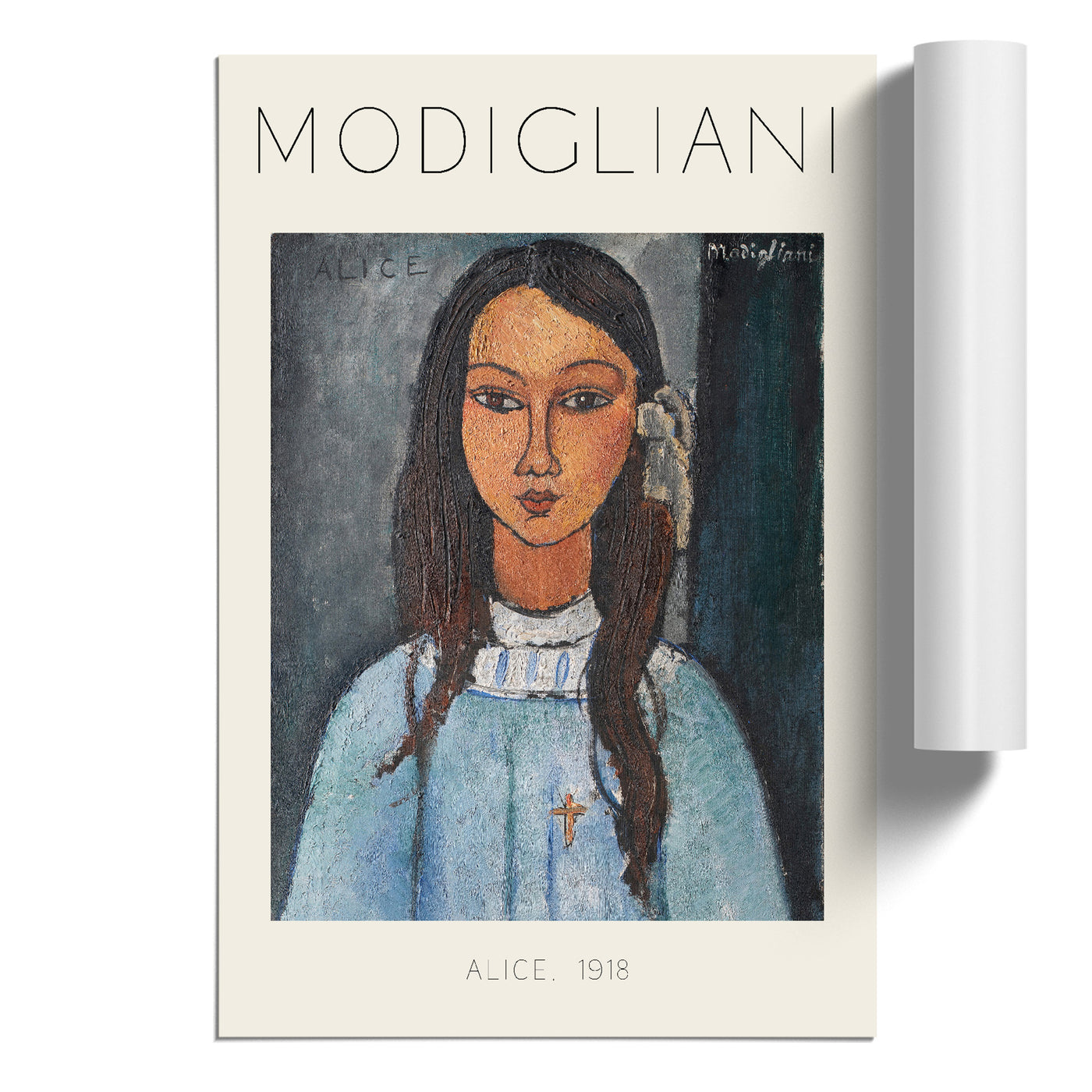 Alice Print By Amedeo Modigliani