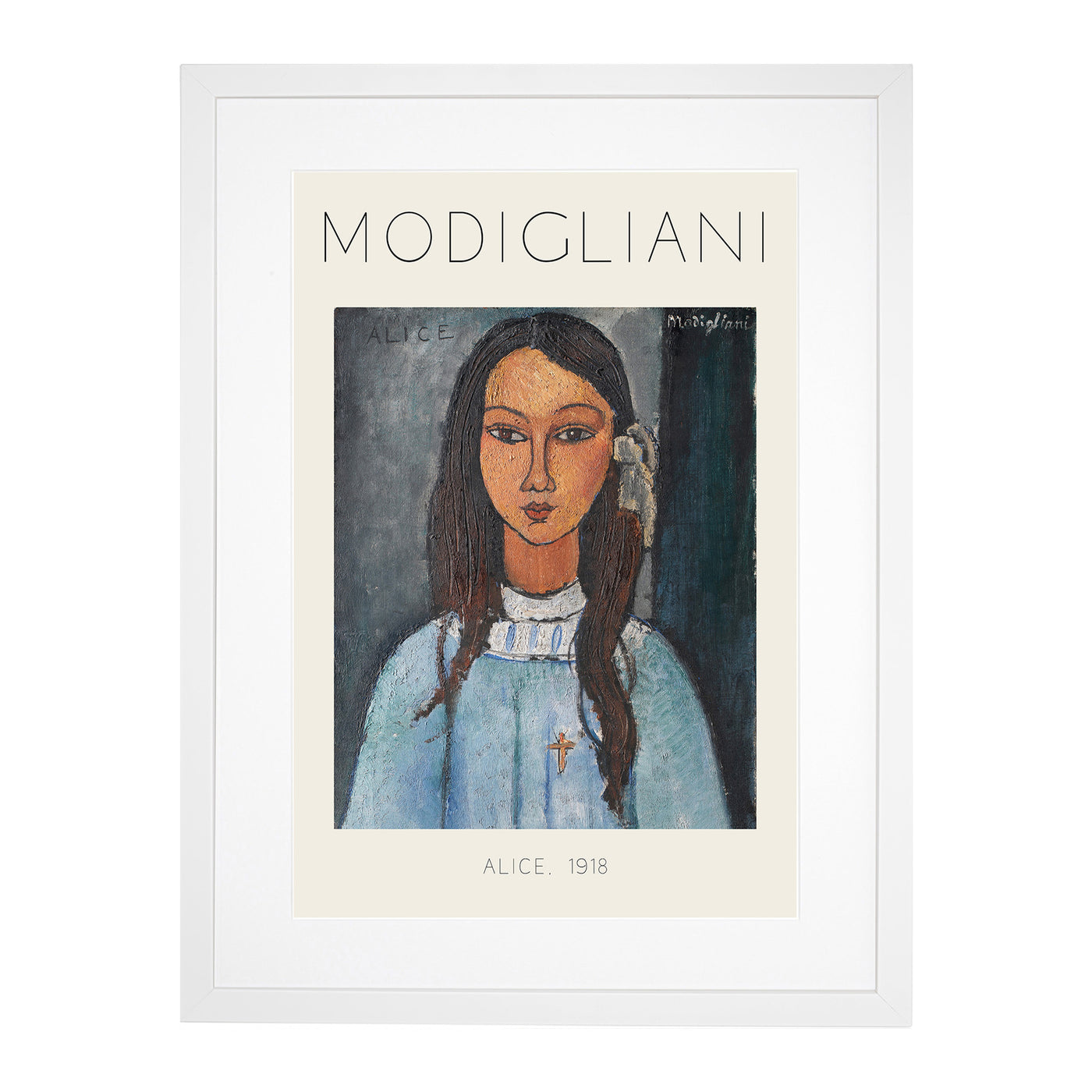 Alice Print By Amedeo Modigliani