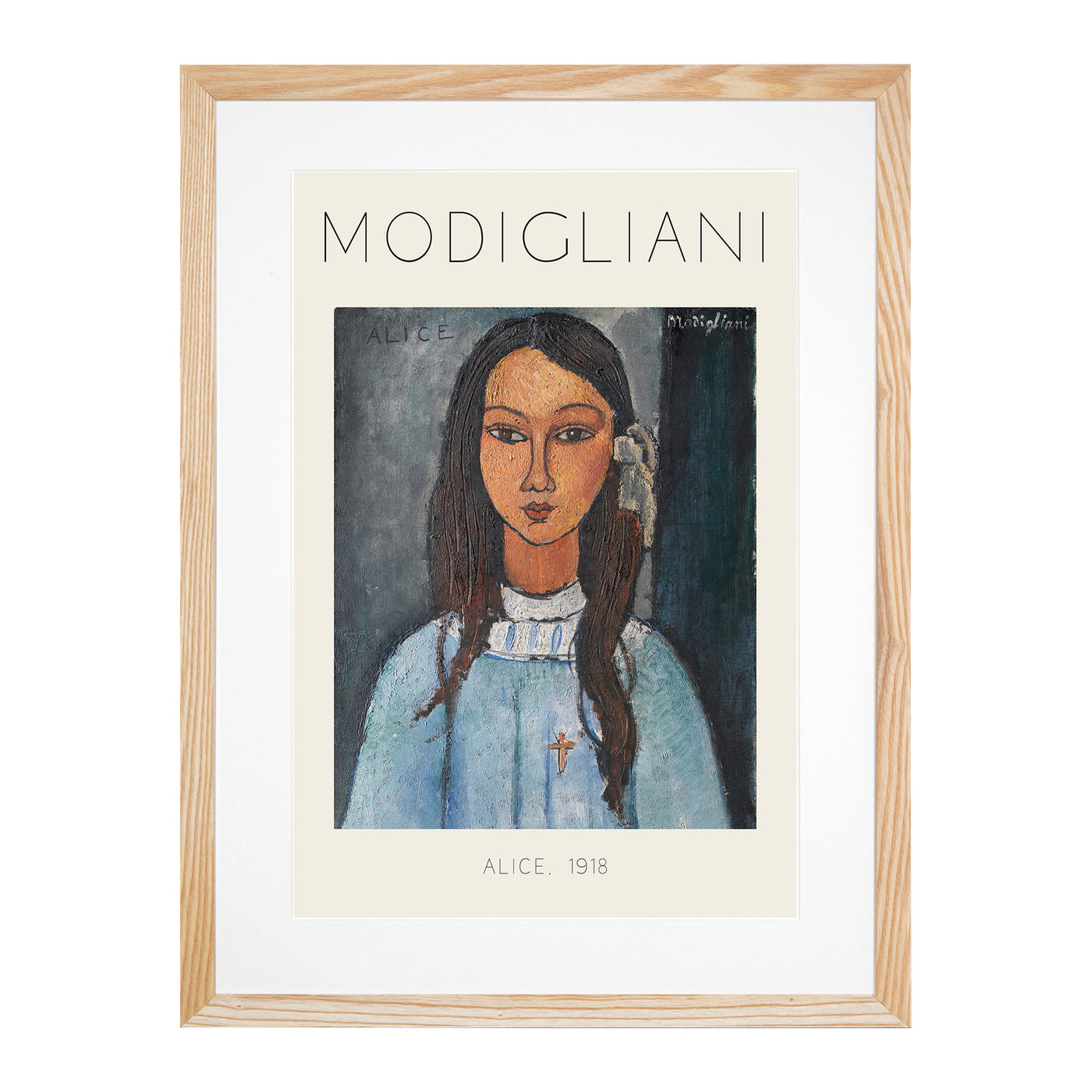 Alice Print By Amedeo Modigliani