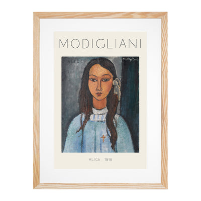 Alice Print By Amedeo Modigliani