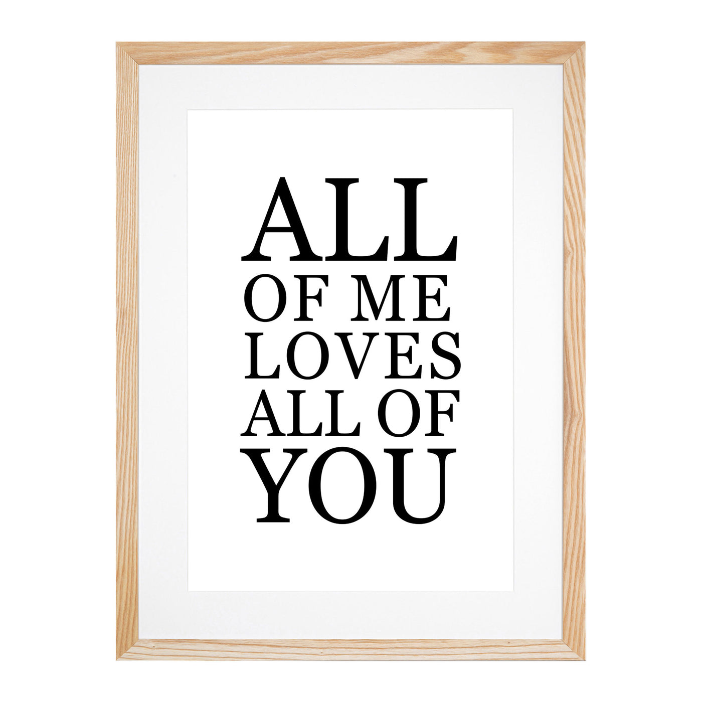 All of Me Love all of You
