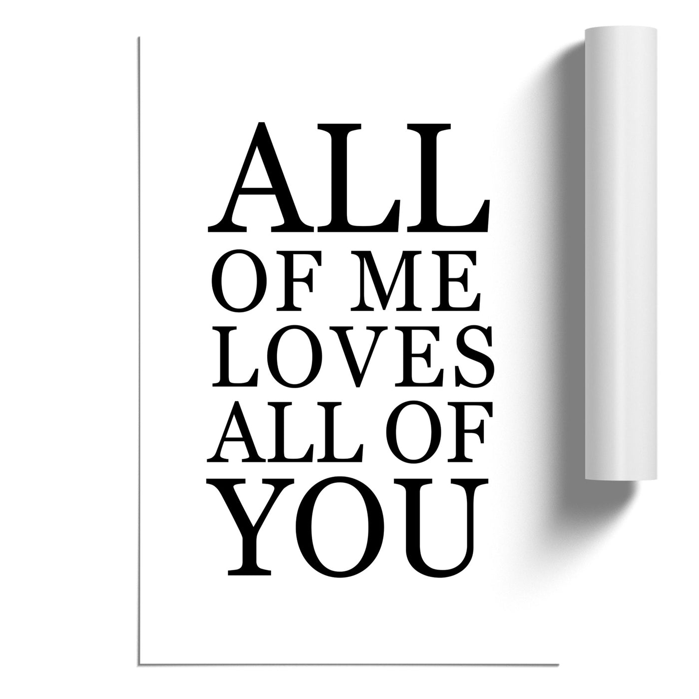 All of Me Love all of You