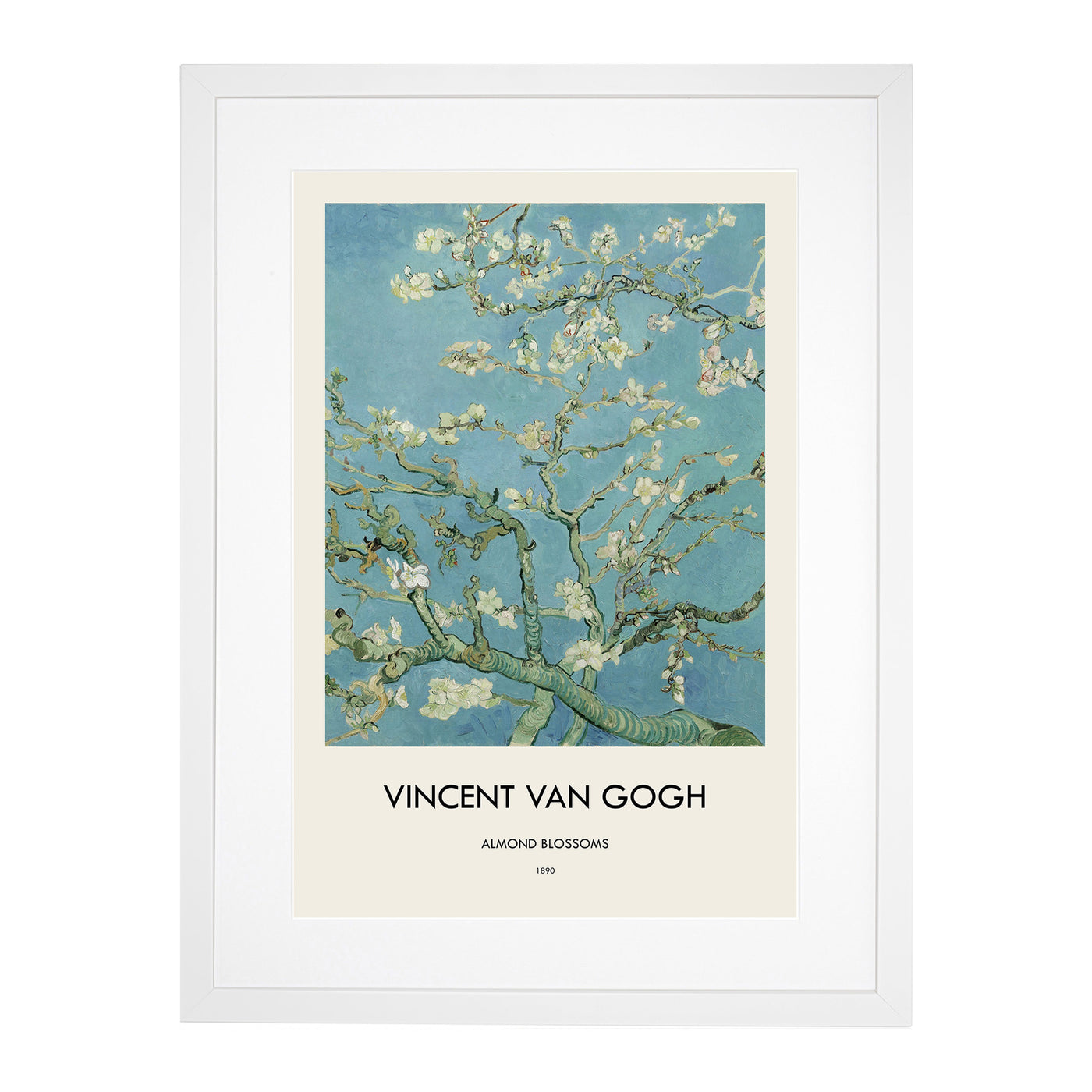 Almond Blossom Brancehs Vol.1 Print By Vincent Van Gogh