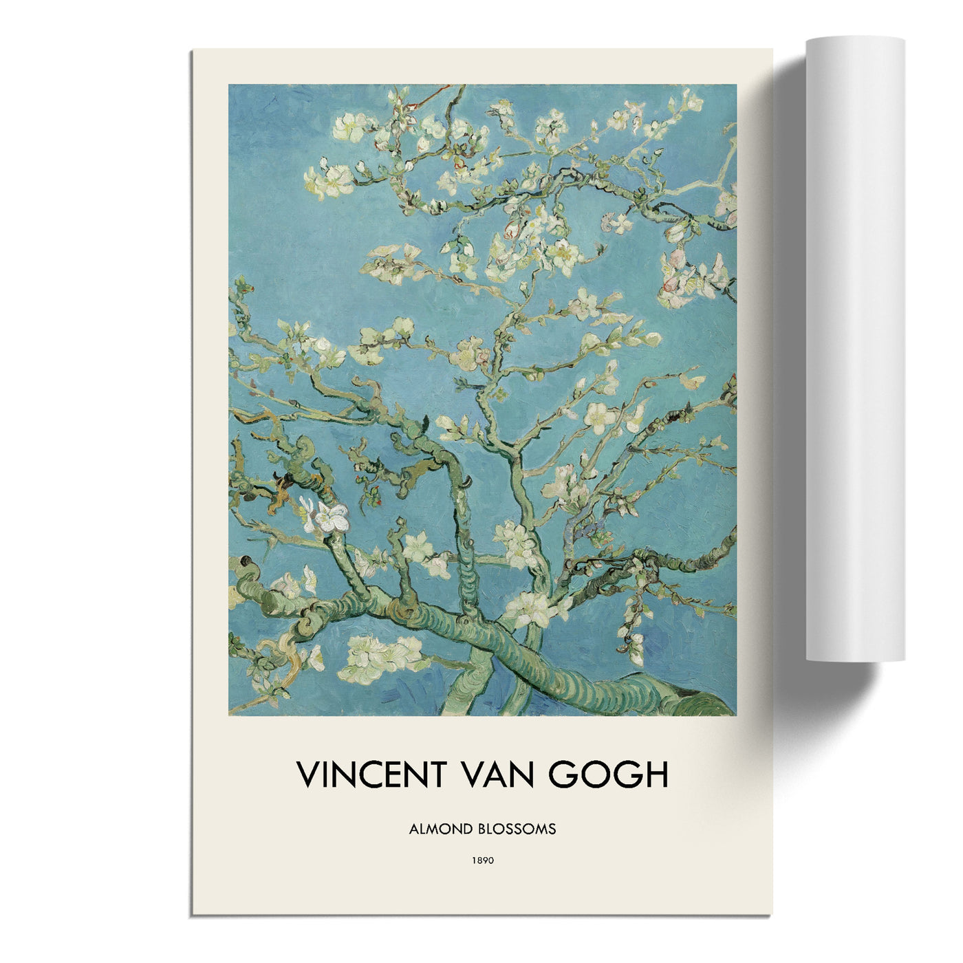 Almond Blossom Brancehs Vol.1 Print By Vincent Van Gogh