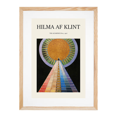 Altarpiece No.1 Print By Hilma Af Klint