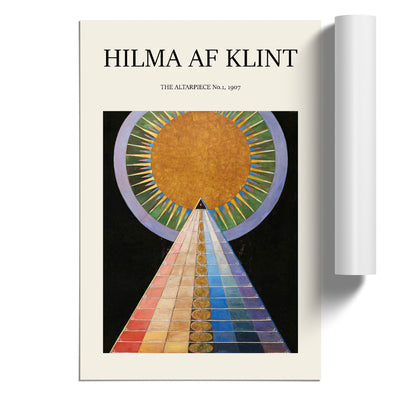 Altarpiece No.1 Print By Hilma Af Klint