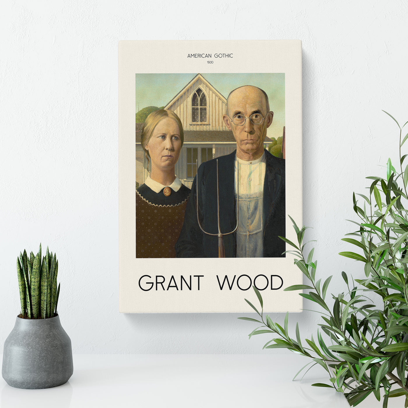 American Gothic Print By Grant Wood